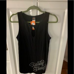 New Harley Davidson Loose Soft Tank Top